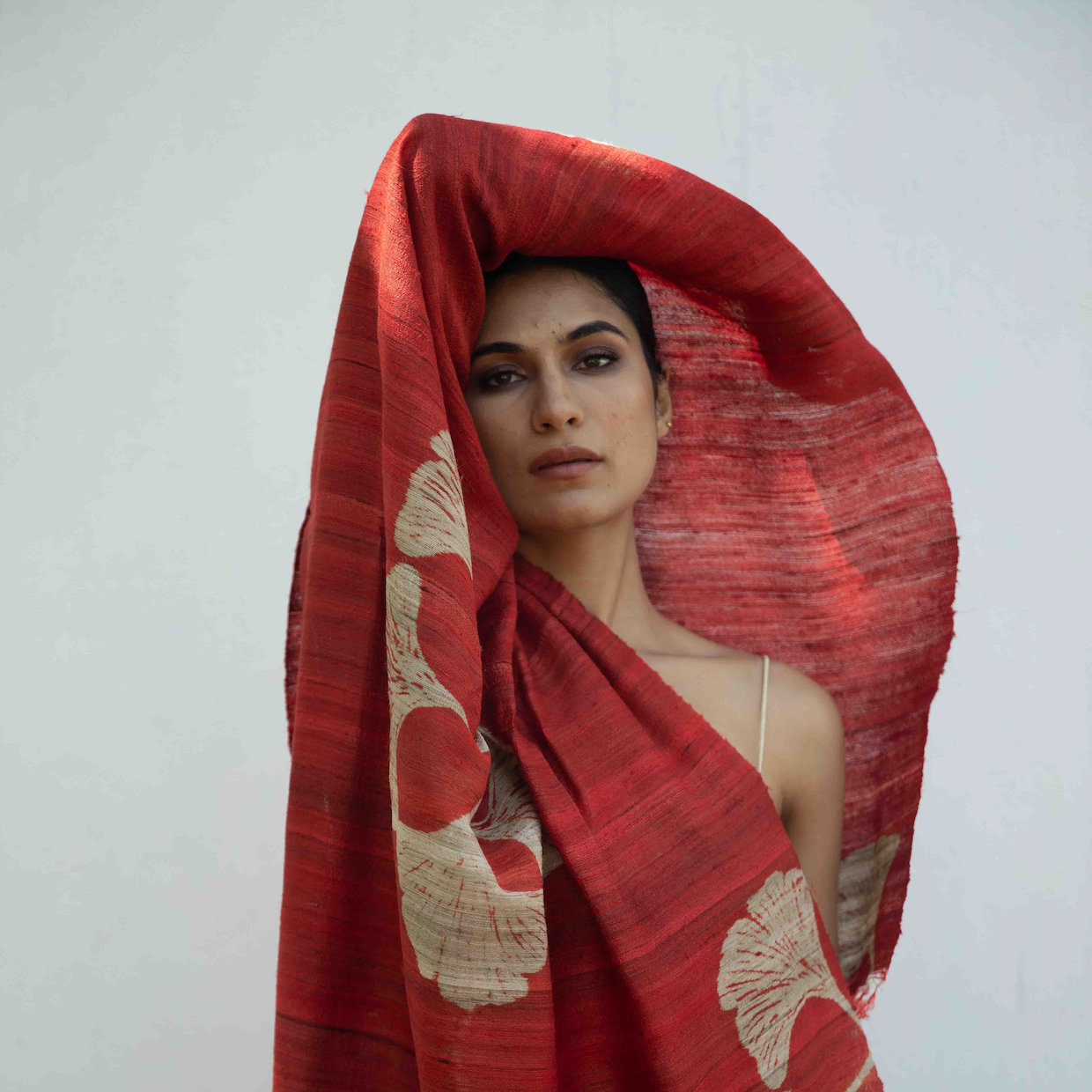 Ahimsa Silk Shawl- Colored 