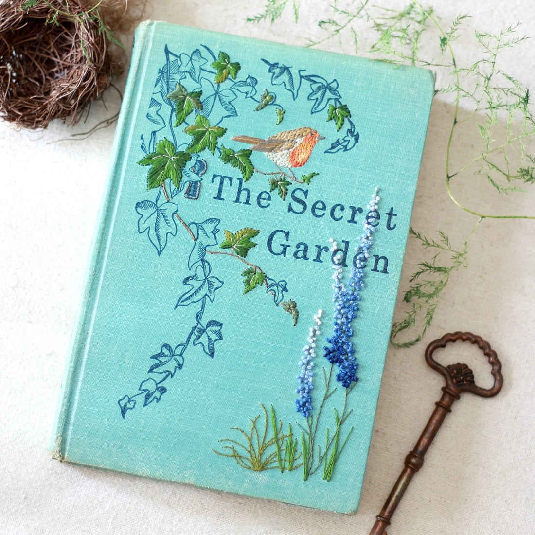 Coveted Covers: Embroidered Books by Linden Acres Design