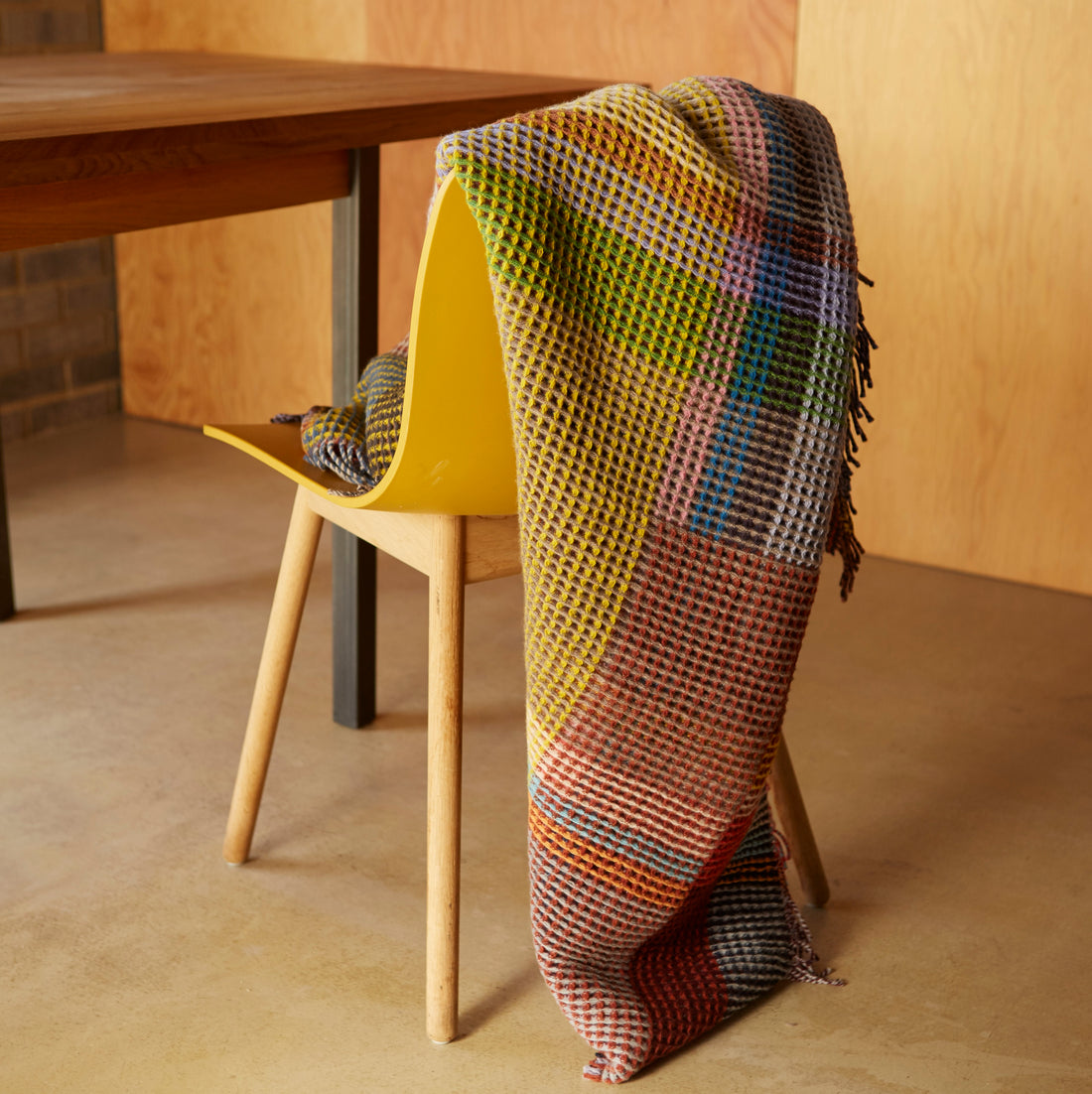 12 Days of Christmas 2024, Win a Lambswool Throw by Wallace Sewell