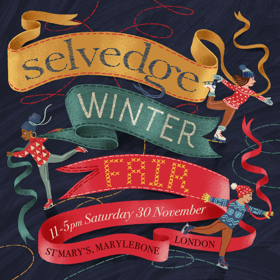 JOIN US TODAY: Selvedge Winter Fair: Saturday 30 November 2024