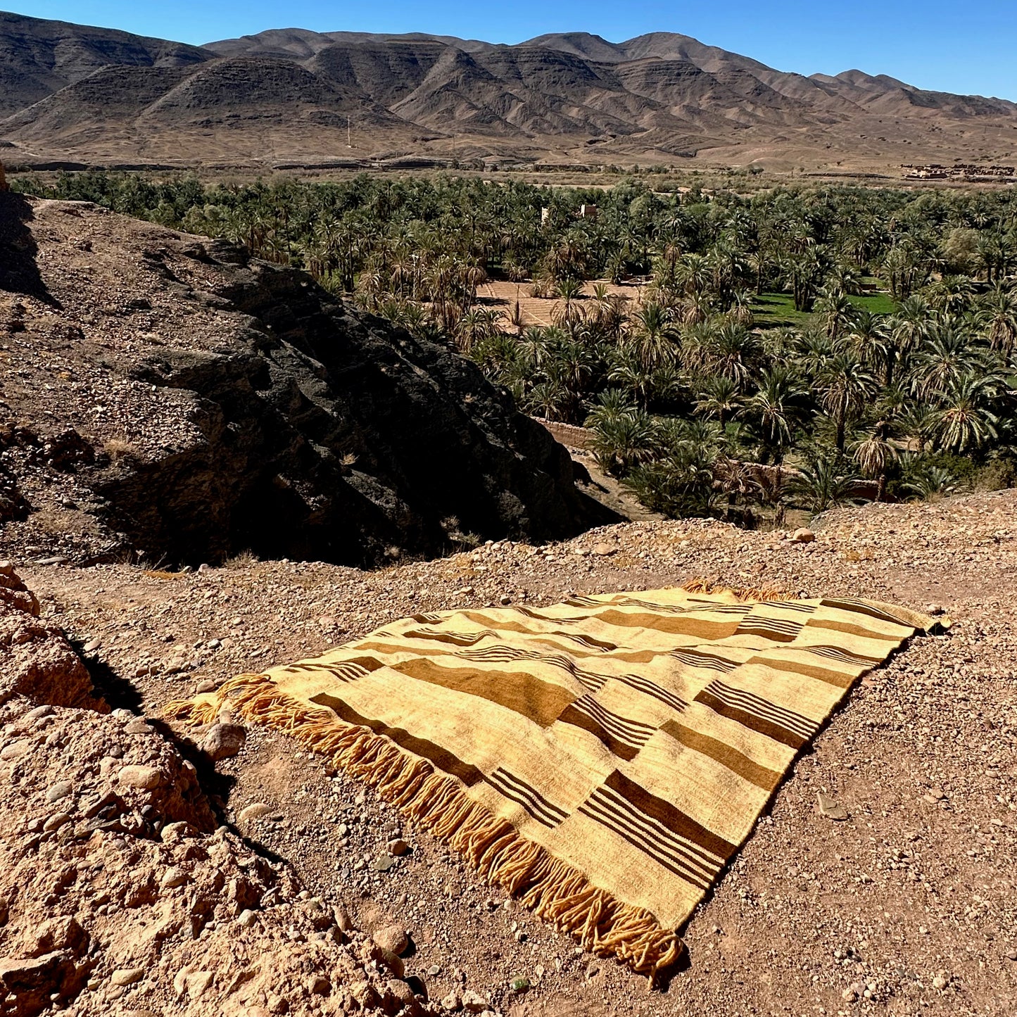 Morocco, Atelier Talasin, Ussim Rug