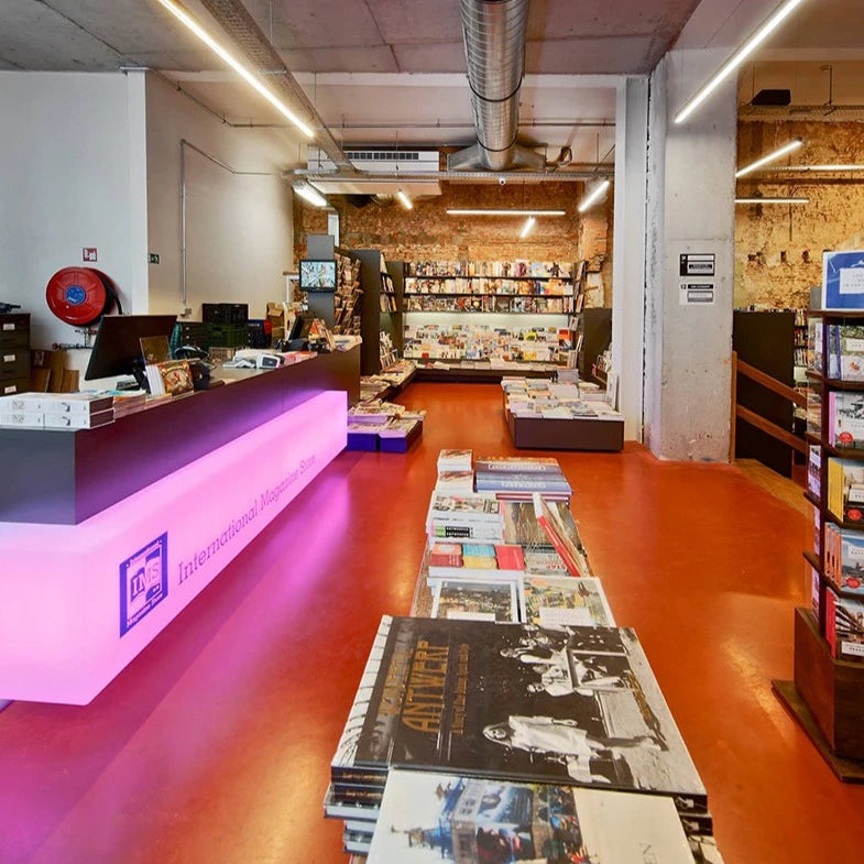 Belgium, Antwerp, International Magazine Store