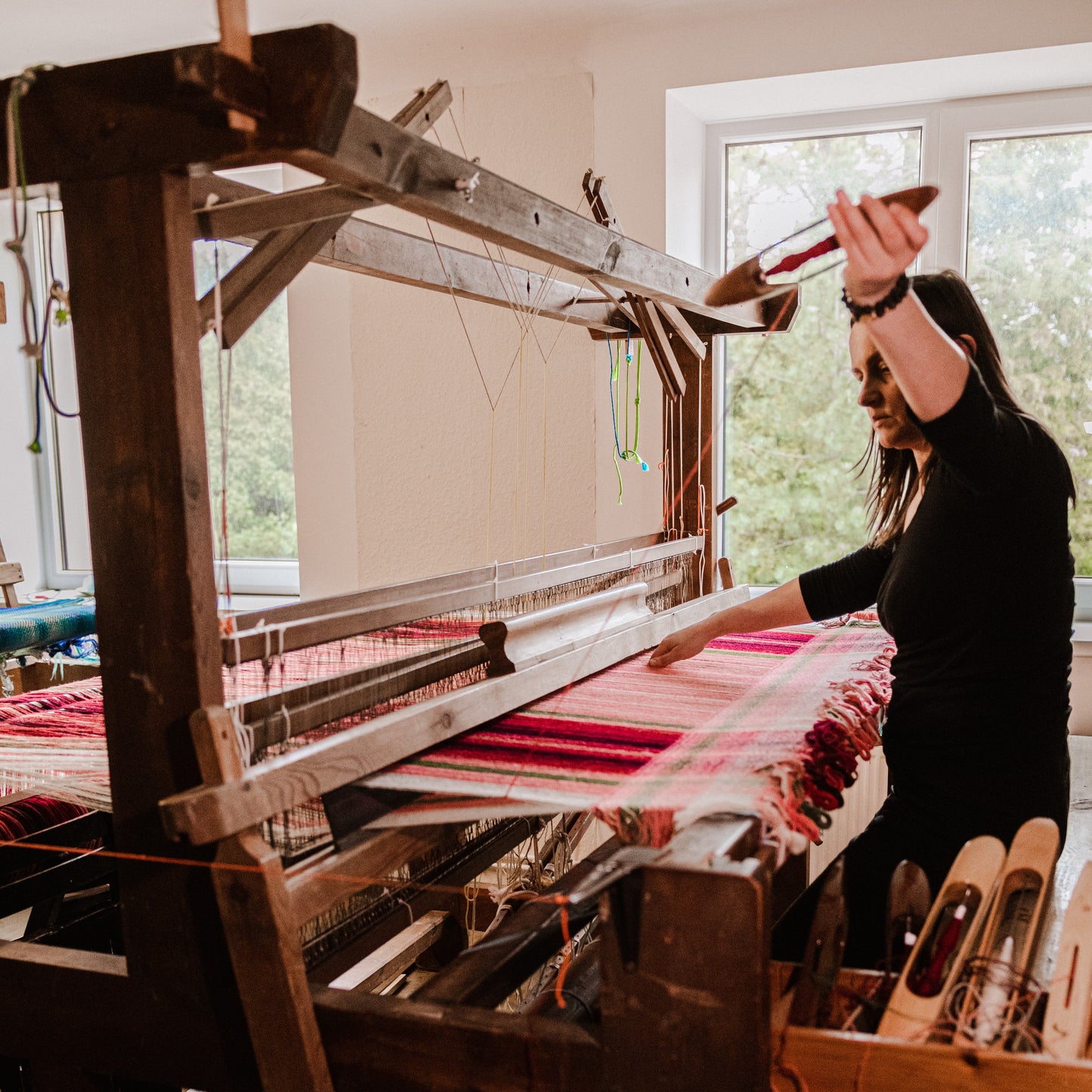 Latvia, Una Rozentale, Weaving